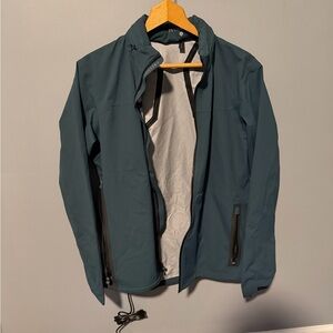 Greyson Chenoa waterproof golf rain jacket Men's Teal Jacket